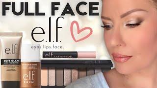 FULL FACE OF ELF COSMETICS | Makeup & Skincare