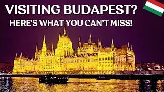 Going to Budapest? What You Should Definitely See!