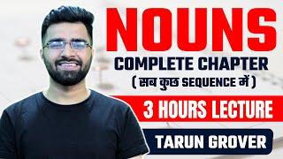 Nouns | English Grammar for CET, SSC CGL, CPO, CHSL, CDS | SBI/IBPS PO/Clerk | Tarun Grover