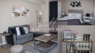 My Small Apartment Tour | AFFORDABLE Minimal + Modern Decor