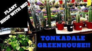 PLANT SHOP WITH ME!  TONKA DALE GREEN HOUSE!! A SUBSCRIBER SUGGESTED THIS PLACE AND ...O.M.G!!