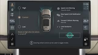 Range Rover Driver Assistance Mode