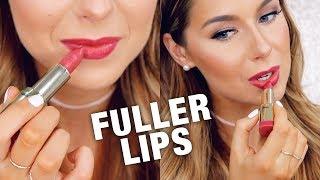 HOW TO MAKE YOUR LIPS LOOK FULLER WITH MAKEUP