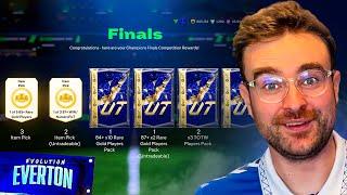 MY BEST EVER FUT CHAMPS REWARDS!!! Evolution Everton episode 42