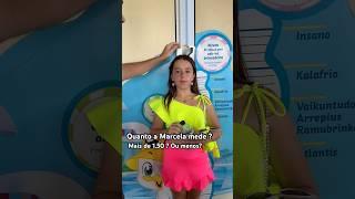 Quanto a Marcela Jardim mede ?! #shortsviral