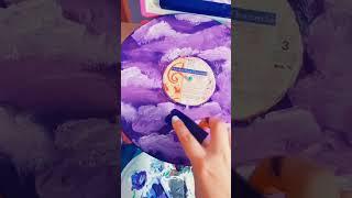 ART STUDIO VLOG #17 Prince - Purple Rain Vinyl Record Album Art