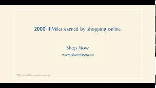 Earn JPMiles every time you shop online!