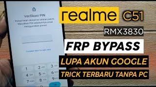 REALME C51 (RMX3830) FRP BYPASS || Lupa Akun Google Setelah Hard Reset