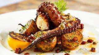 Grilled Spanish Octopus – Bruno Albouze