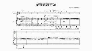 Sisters of Time - Composition for Two Violins and Piano by Scott Pilkington