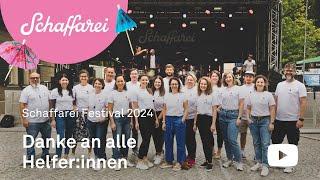 Schaffarei Festival 2024 | Danke an alle Helfer:innen 