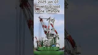 Offshore mixed up load crane 2025 jan 07