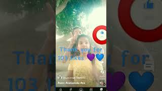 thank you for 103 likes #aditi #aakanksha #sis #like