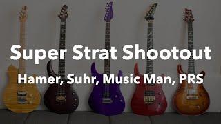 Which one is the best superstrat-style guitar? (Hamer, Suhr, Music Man, PRS)