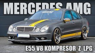 Mercedes E55 AMG kompresor V8 i 500KM !!!