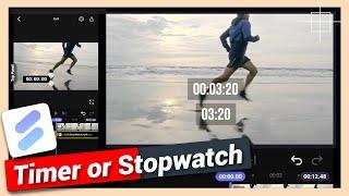 How to add Timer or Stopwatch or Timestamp on Video | Spring Video Editing Tutorial