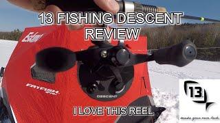 13 Fishing Descent Inline Ice Reel. End of Season Review.