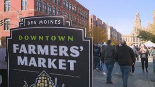 Last Des Moines Farmers' Market of the season