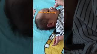 Sing sing waktu new born baby, bilirubin nya lumayan tinggi, jadi harus disinar lagi #hkbaby #baby