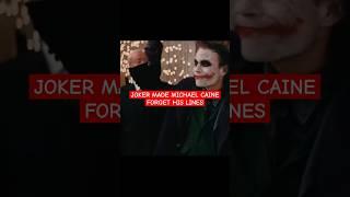 When Heath Ledger made Michael Caine forget his lines