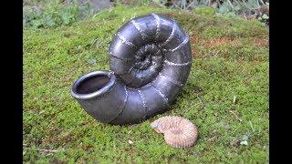 Milion years old fosil - Ammonite sculpture