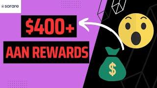 Sorare 400+ aan rewards #youtube #sorare #simpelnft