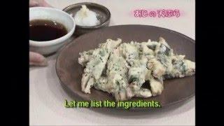 3-Minute Cooking: Aji (horse mackerel) Tempura