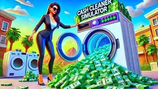 I Cleaned Dirty Money & Got Rich! | Cash Cleaner Simulator Gameplay