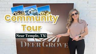 New Homes with Low Property Taxes Near TEMPLE TX! | Easy Access to AUSTIN & WACO! [Deer Grove]