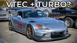 380whp Honda AP1 S2000 Track Review - TURBO VTEC Monster!