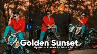 Golden Sunset Lightroom Dng & Xmp Presets | Lightroom Presets Free | Lr Presets 2022