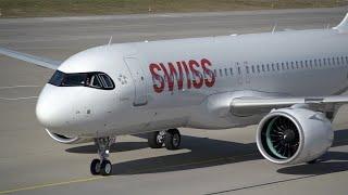 Der erste Airbus A320neo der Swiss wird auf "Engelberg" getauft