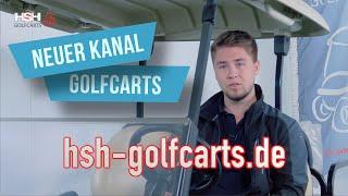 Dieses Club Car Beispiel zeigt wie wir gebrauchte Golfcarts umbauen.