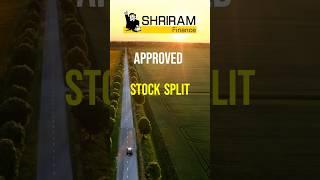 #SHRIRAMFIN #approved #stocksplit #corporateactions#sharesplit Shriram Finance Ltd share latest news