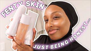 HONEST REVIEW OF FENTY SKIN | First Impression | Aysha Harun