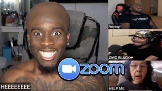 Zoom Trolling But FAMOUS YOUTUBERS JOIN v12  (Jidion, Speed, Kai, Duke, Bruce, Dontai, Adin, AMP)