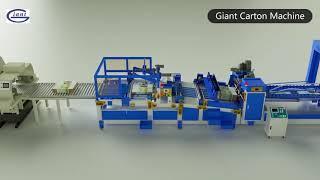 Corrugatedbox maker @ Guangzhou Giant packaging machinery Co., ltd