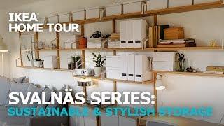 Stylish Wall Mounted Shelves - IKEA Home Tour