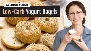 Easy Greek Yogurt Low Carb Bagels with No Yeast