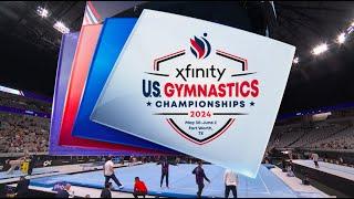 2024 Xfinity U.S. Gymnastics Championships - Senior Men Day 1 - Peacock Broadcast