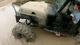 Jeeps on swampers Muddin @RedCreekoffroad