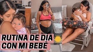 RUTINA DE MAÑANA CON MI BEBÉ DE 1 MES | ESTO ES LO QUE HAGO DIARIO ️