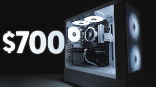 BEST $700 Gaming PC Build Tutorial! [w/ Benchmarks]