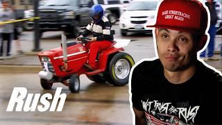 Racing SOUPED-UP Lawnmowers In A Drag Race! | Street Outlaws