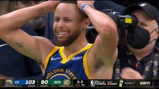 EMOTIONAL FINISH! Final Minute of Warriors vs Celtics CHAMPIONSHIP GAME!