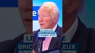 Le tacle de Brice Hortefeux à Gabriel Attal #shorts #radio #politique