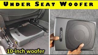 Are Under Seat Subwoofers Worth It? Review And Sound Test - 10 Inch 400 Watts -  ATOTO CS-101SW