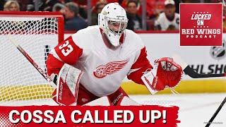 SEBASTIAN COSSA IS A DETROIT RED WING