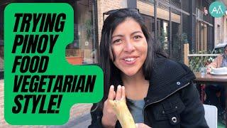 Trying Filipino food vegetarian style? | Madrid, Spain