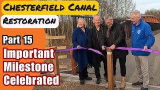 Important Chesterfield Canal Restoration Milestone Celebrated